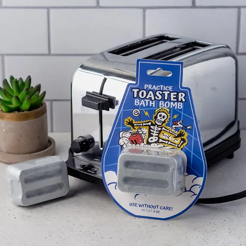 Miniatura 5 de Bomba de baño tostadora - Divertido regalo de broma para adultos, divertida broma de oficina, elefante blanco, Papá Noel secreto, relleno