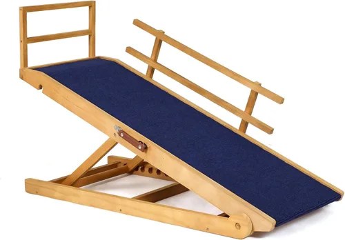 Miniatura 9 de Rampa para perros para camas, autos, sofás, escalones para perros con superficie antideslizante, rampas para perros para mascotas pequeñas