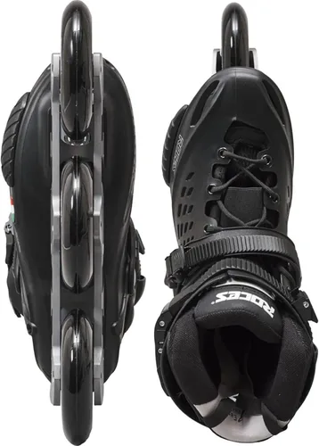 Miniatura 3 de ROCES X35 3X110 TIF - Patines de carreras en línea para hombre, duraderos y ajustables, maniobrables, urbanos, de 3 ruedas, estilo libre
