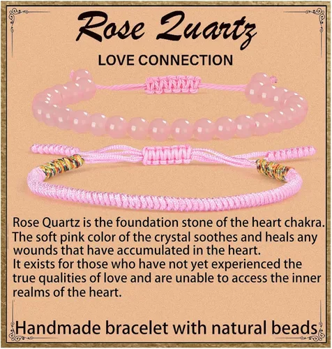 Miniatura 72 de LPBeads Pulsera de piedra natural hecha a mano de tamaño ajustable