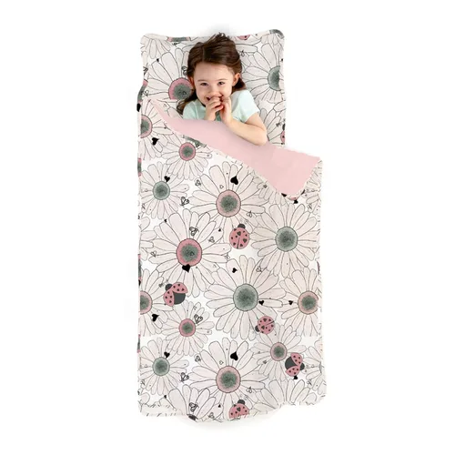 Miniatura 21 de JumpOff Jo Colchoneta de siesta extra larga para niños - Cómoda colchoneta de descanso para niños con almohada extraíble y manta ultra suave