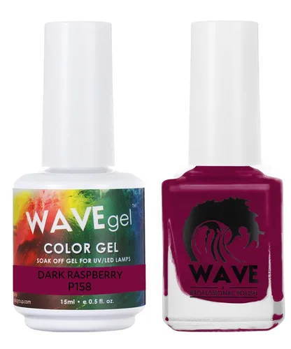 Miniatura 141 de WAVEGEL - Juego dúo de gel y esmalte de uñas a juego - Colección Simplicity - #P109 Blizzard I 0.5 onzas