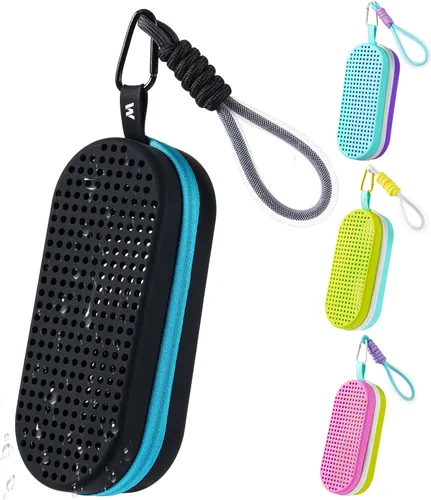 Miniatura 10 de Mgsarbny - Funda protectora de silicona para gafas de natación, con orificio de drenaje para gafas