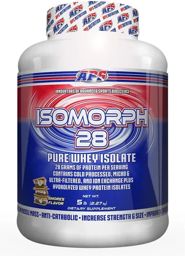 Miniatura 8 de APS Nutrition Isomorph 28 Proteína en polvo Aislado de suero puro Aislados prensados en frío, ultrafiltrados e intercambio iónico 0.99 oz