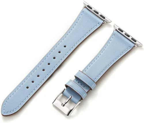 Miniatura 13 de HANDODO Italian Genuine Leather Band Women for Apple Watch Series 11 10 9 8 7 6 5 4 3 2 1 SE SE2 Ultra 2/3, SGS Certified Dressy Bracelet Cute Strap