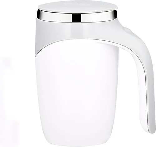 Miniatura 14 de Taza autoagitadora, taza de café magnética automática recargable, taza de café autoagitable, taza giratoria de viaje para oficina en casa