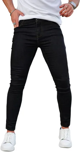 Miniatura 2 de Jeans Gingtto ajustados, desgastados, para hombre