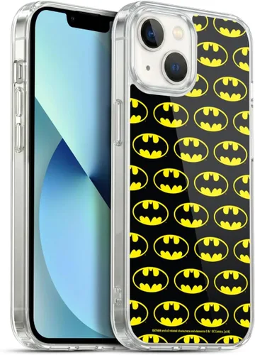 Miniatura 352 de Head Case Designs Funda de gel con licencia oficial de Batman DC Comics Bat Signal Logos [protección de grado militar] compatible con Apple iPhone 7