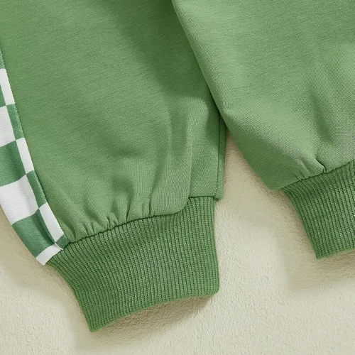 Miniatura 69 de BemeyourBBs Conjunto divertido de sudadera y pantalones de manga larga con letras divertidas para bebé niño y niño