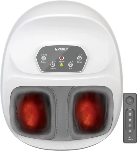 Miniatura 9 de CuPiLo - Masajeador shiatsu de pies, elegible para FSA y HSA, control remoto, varios niveles de ajuste, para fascitis plantar, neuropatía, hombres