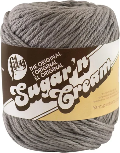 Miniatura 14 de Ovillo de algodón Lily Sugar 'N Cream, otro, Azul claro, 2.5 onza 2-Azul claro