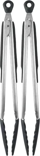 Miniatura 11 de OXO – Pinzas con buen mango con extremo de silicona, Negro