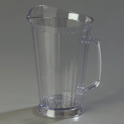Miniatura 7 de Carlisle FoodService Products Crystalite - Jarra alta redondeada para restaurantes, catering, cocinas, plástico, 60 onzas, transparente