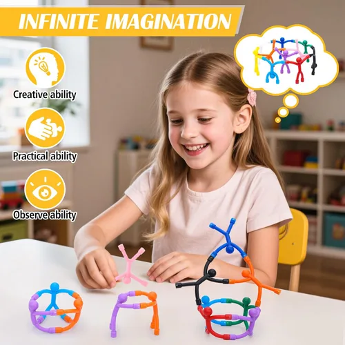 Miniatura 3 de 10 piezas de juguetes magnéticos de viaje, imanes para hombres y niños, lindos imanes magnéticos de personas, avión, coche, esencial para viajar