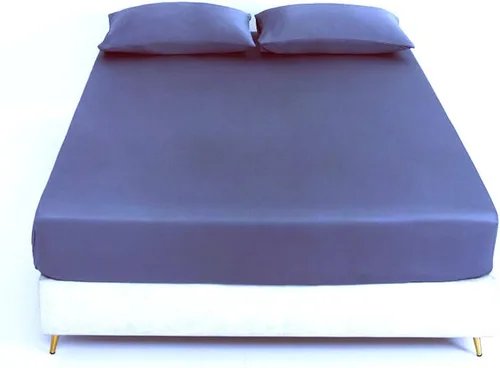 Miniatura 10 de Sábana bajera ajustable de 1 pieza de calidad hotelera, lujosa y suave, sábana inferior de calidad egipcia con bolsillo profundo de hasta 16