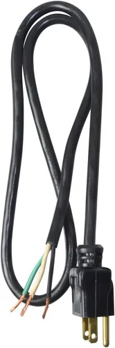 Southwire Cable de Alimentación de Repuesto para Interiores - Cable Redondo Duradero de Servicio Ligero - Cable SJTW - Calibre 16 - 3 Conductores -