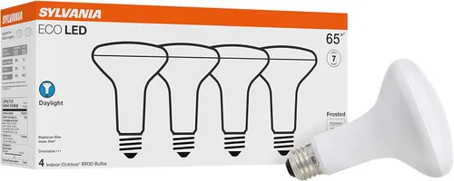 Miniatura 21 de Sylvania - Bombilla LED Flood BR30, equivalente a 65 W, eficiente 9 W, base media, regulable, 2700 K, blanco suave, 1 paquete (40460)