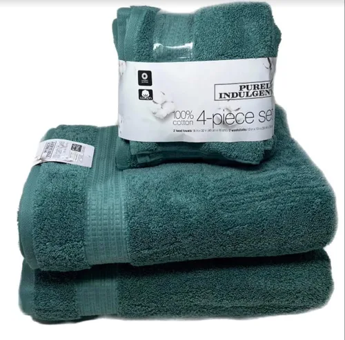 100% HydroCotton | Incluye: 2 toallas de baño de lujo, 2 toallas de mano y 2 paños | Juego de toallas de calidad ultra suave | Juego de 6 piezas