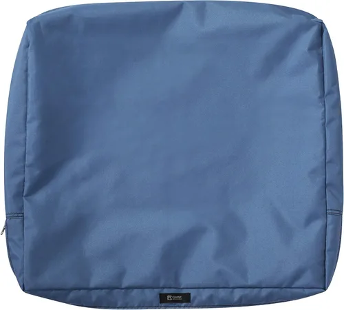 Miniatura 24 de Classic Accessories Ravenna - Funda resistente al agua para cojín de banco o sofá biplaza de patio, 42 x 18 x 3 pulgadas, color gris topo oscuro