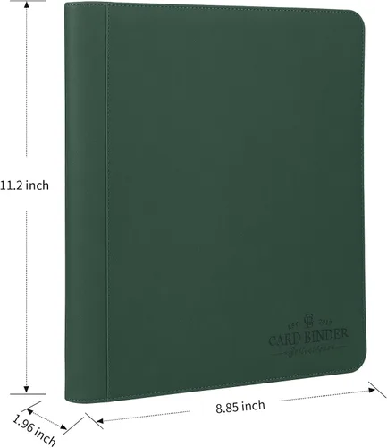 Miniatura 2 de Carpeta Toploader CARDBINDER, Estuches Duros Toploader, Fundas de 4 Bolsillos para hasta 128 Tarjetas. Carpeta de Tarjetas Toploader con Fundas