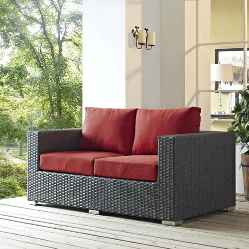 Miniatura 16 de Modway - Sillón para exteriores Lienzo toscano