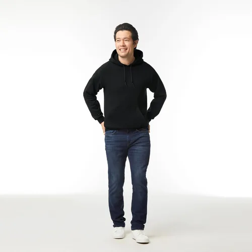 Miniatura 6 de Gildan - Sudadera con capucha de vellón para adultos, estilo G18500