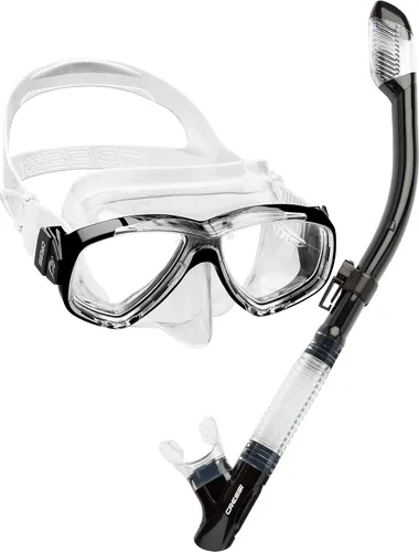 Miniatura 11 de Cressi Juego de esnórquel para adultos Máscara y snorkel Máscara de silicona cómoda de primera calidad Snorkel superior seco Diseñado