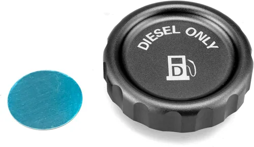 Tapa magnética de combustible diésel de aluminio 6061 compatible con Chevrolet Silverado Tahoe 1500 Fit GMC Sierra Yukon 1500 General Motors 3.0
