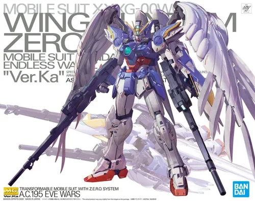 Miniatura 13 de Bandai Hobby - Gundam Wing: Endless Waltz - Wing Gundam Zero (EW) Ver. Ka MG 1/100 Kit