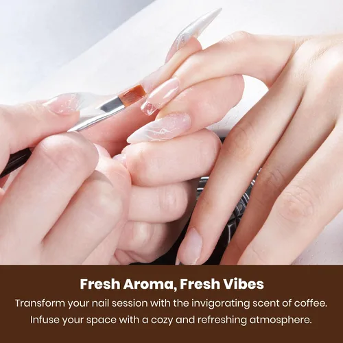 Miniatura 3 de Mia Secret Monómero líquido con aroma a café, líquido acrílico alternativo para uñas en polvo acrílico, monómero EMA, líquido de monómero de uñas