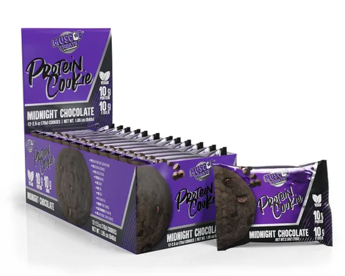 Miniatura 11 de Forzagen Muscle Treats - Galletas de proteína con 2 sabores disponibles, chispas de chocolate y chocolate de medianoche