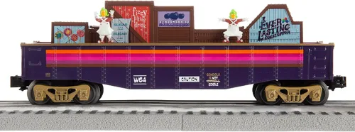 Miniatura 6 de Lionel Willy Wonka & The Chocolate Factory LionChief 5.0 - Juego de tren eléctrico de calibre O con Bluetooth y control remoto