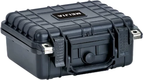 Miniatura 11 de MEIJIA Estuche Protector Impermeable IP67 Portátil para Todo Clima, Estuche Rígido para Cámara, Estuche Seco con Espuma Personalizable, Apto