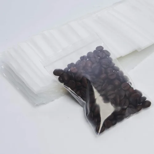 Miniatura 5 de L-BOST - 4 bolsas de plástico de almacenamiento de polietileno transparente y resellable de 6 pulgadas para tarjetas de galletas de caramelo