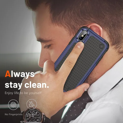 Miniatura 389 de Jeylly Funda para iPhone SE/Funda para iPhone 5S, Exterior de Plástico Duro que Absorbe Golpes + Interior de Silicona de Goma Defensor contra