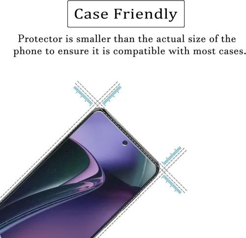 Miniatura 5 de Protectores de pantalla para Motorola Moto G 5G 2025 (paquete de 3), película de vidrio templado 9H para Motorola Moto G 5G 2025, antiarañazos