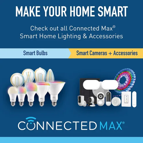 Miniatura 4 de Cree Connected Max Smart In-Wall Controlador de escena de 5 botones para bombillas inteligentes Connected Max, compatible con cualquier bombilla