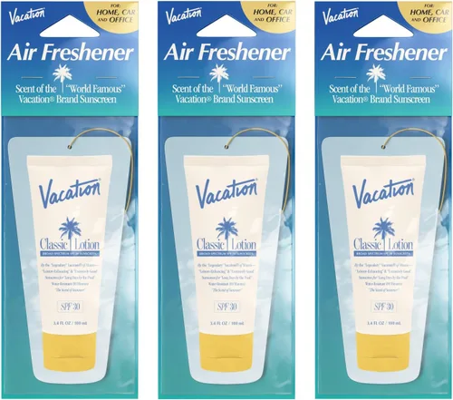 Miniatura 9 de Vacation Ambientador para automóvil, paquete de 3, ambientador colgante para automóvil, hogar y oficina, aroma a naranja Gelée French Riviera