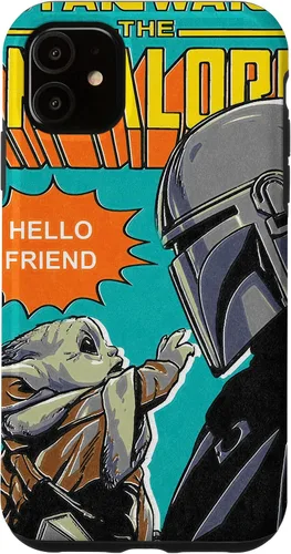 Miniatura 8 de Funda para iPhone 14 Pro Max Star Wars The Mandalorian Mando y el Niño