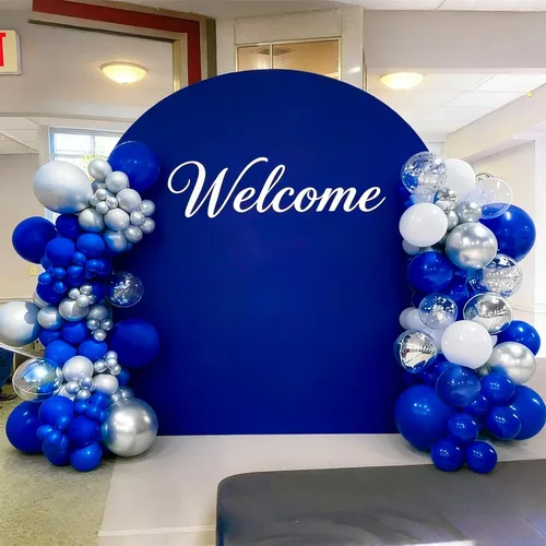 Miniatura 3 de Kit de arco de guirnalda de globos azul rey de 99 piezas, globos de látex de 18/12/10/5 pulgadas, color azul marino para cumpleaños, bodas, Azul real