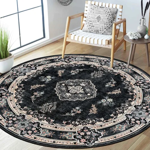 Miniatura 69 de Alfombra Verde MUJOO de 8'x10', Alfombras de Área para Sala de Estar, Alfombras Lavables, Alfombra Grande de Área, Alfombra Boho de Área de 8'x10