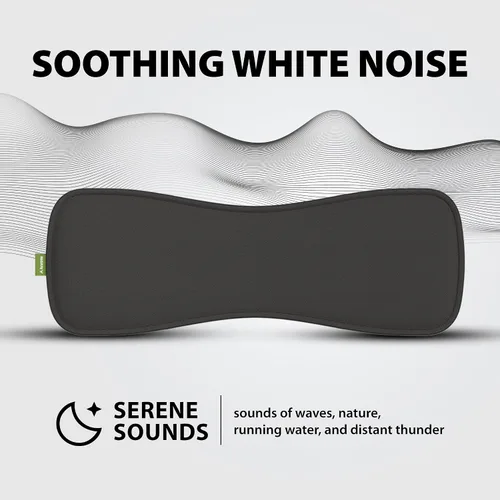 Miniatura 3 de Avantree Slumber - Altavoz de almohada para dormir, audio privado con ruido blanco incorporado, soporte Bluetooth y AUX, control de volumen