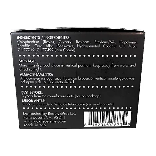 Miniatura 3 de Waxness Barbero - Juego de cera dura de acero para microondas, 8.45 fl oz (8.5 fl oz), cera dura sin tachuelas para el aseo de los hombres, eficaz