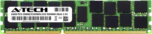 Miniatura 2 de A-Tech 16GB RAM for Supermicro SUPER B9DRT, X9DAL-i, X9DB3-F, X9DRL-3F, X9DRL-iF, X9DRW-7TPF, X9DRW-CF31, X9SRE-F, X9SRW-F DDR3 1333MHz PC3-10600