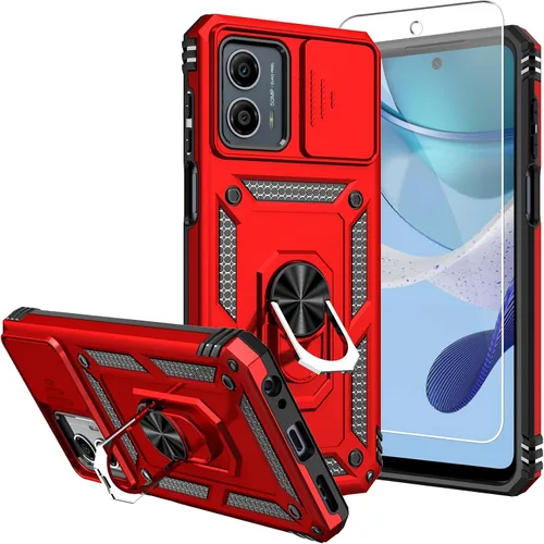 Miniatura 25 de Funda para Moto G 5G 2023, [No para la versión 2022] con protectores de pantalla y cubierta de cámara, [Grado militar] cubierta probada contra