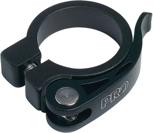 PRO Abrazadera de asiento de liberación rápida, 1.374 in, color negro