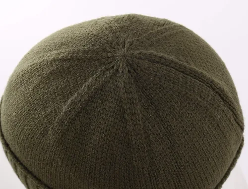 Miniatura 2 de Home Prefer Gorro de invierno para hombre, gorro de punto con orejeras
