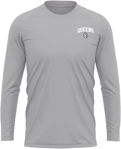 Miniatura 185 de Camisa deportiva de manga larga oficial de la NCAA Collegiate para hombre, con logotipo en el pecho izquierdo, colección Athletic Heather