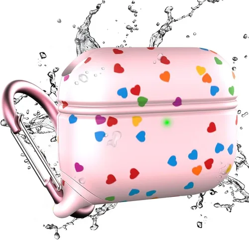 Miniatura 9 de Catalyst Funda impermeable para AirPods Pro de 2ª generación y AirPods Pro de 1ª generación, compatible con carga inalámbrica y USB-C, diseño de una