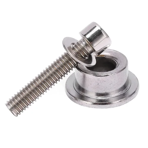 Tornillo de fijación de horquilla delantera para scooter, perno fijo de acero inoxidable, ligero, fuerte, transparente, accesorios de montaje para